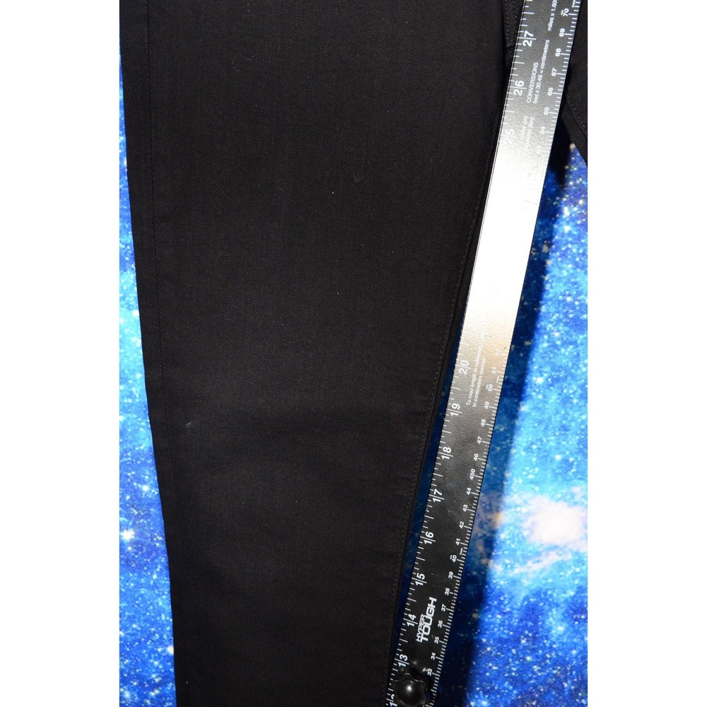 Frame Denim Jeans Womens 25 Black Ali High Rise Cigarette Skinny Stretch - Picture 8 of 9
